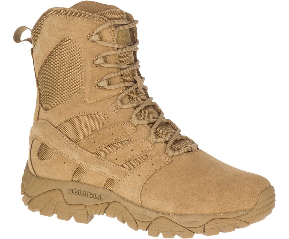 Botas Homem - Merrell Moab 2 Defense - Caqui - UOF831590
